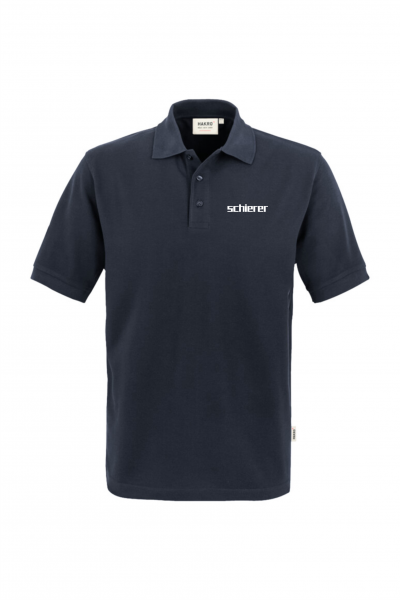 Men's Poloshirt inkl. Stick Logo, tinte, Gr. XXL