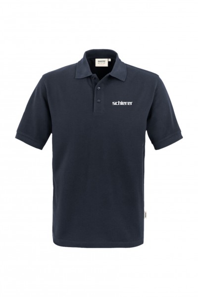 Men's Poloshirt inkl. Stick Logo, navy, Gr. XXL