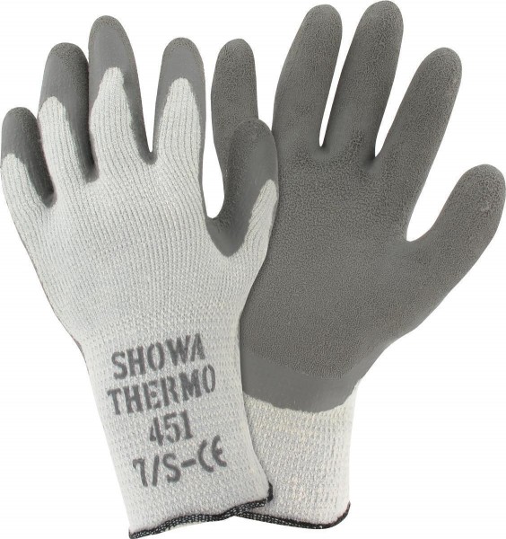 Thermo, Acryl-Baumwoll-Handschuh mit Latex