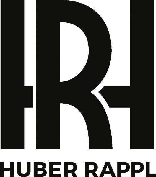 Druck Logo Huber Rappl. schwarz