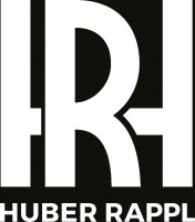 Druck Logo Huber Rappl, weiß Druck Logo Huber Rappl, weiß
