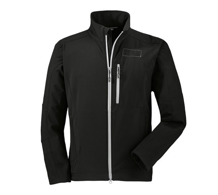 schöffel strick softshell jacke
